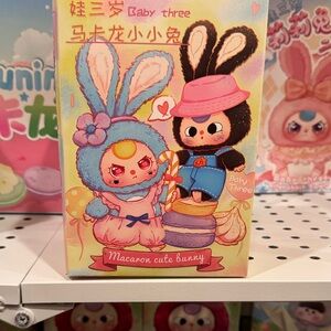 Macaron Bunny Doll Pair